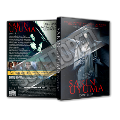 Sakın Uyuma - Don't Sleep 2017 Cover Tasarımı (Dvd cover)